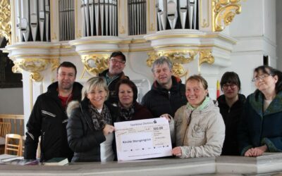 Spende für die Sanierung der Stangengrüner Orgel